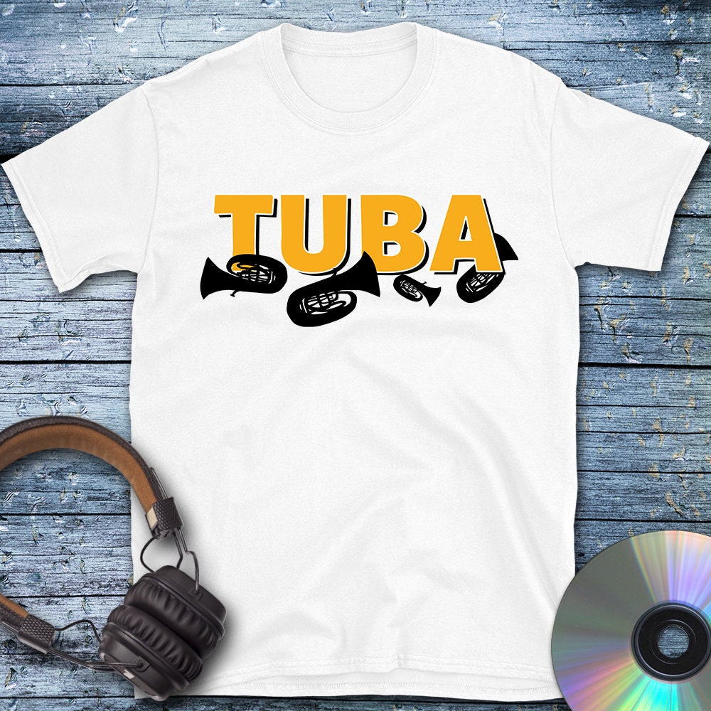 Tuba Tshirt, Tuba Gift, Tubist Gifts, Marching Band, Tuba Player Shirt