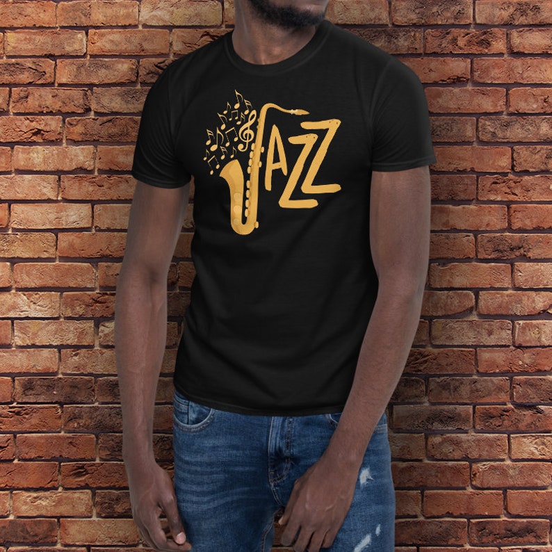 Jazz Shirt Saxophone Shirt Jazz Music Jazz Gift Jazz Musician Jazz T-shirt Jazz Player Gift Jazz Fest Shirt Saxophone Gift
