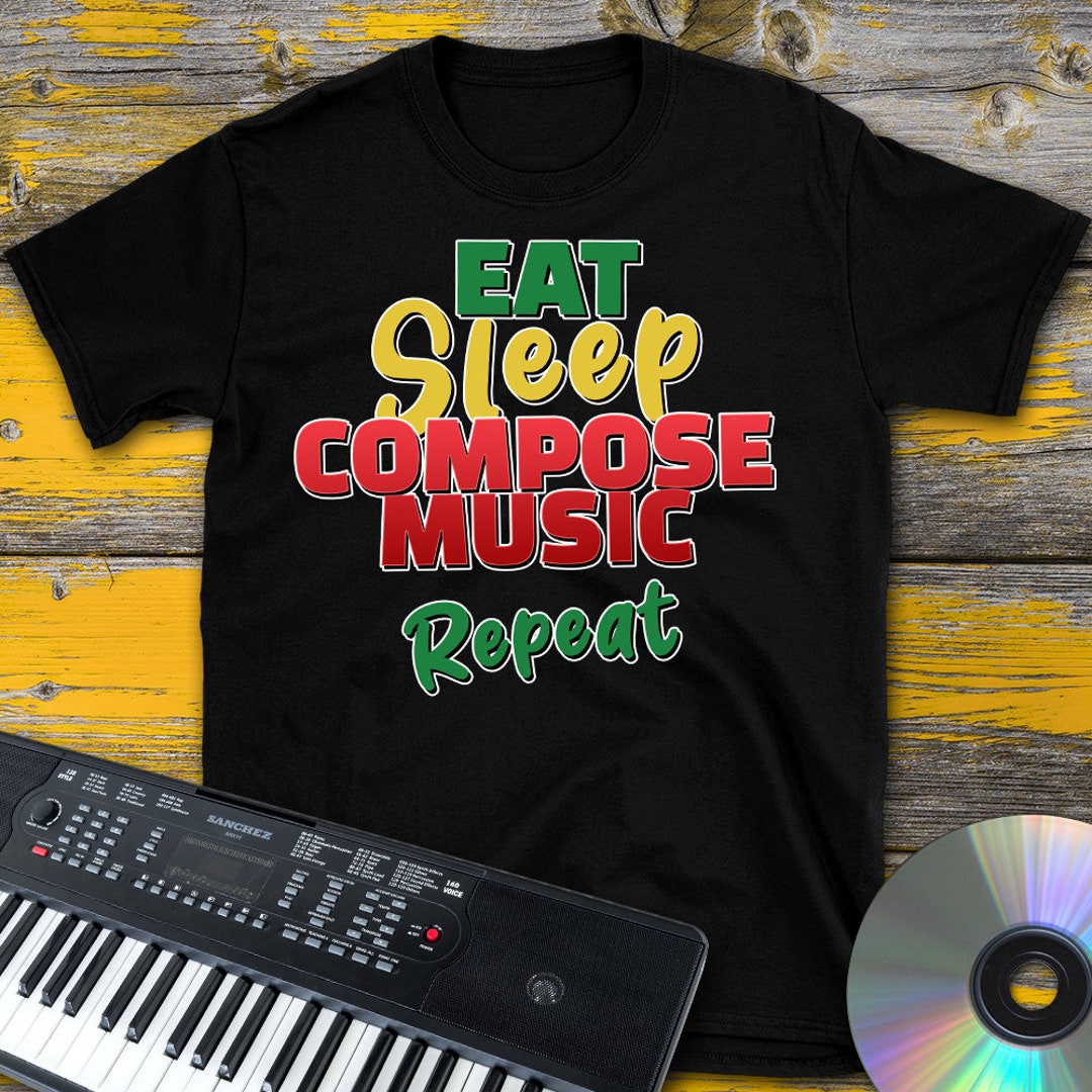 Compose Music Shirt, Music Composer Gift, Composers Shirt, Gifts For
