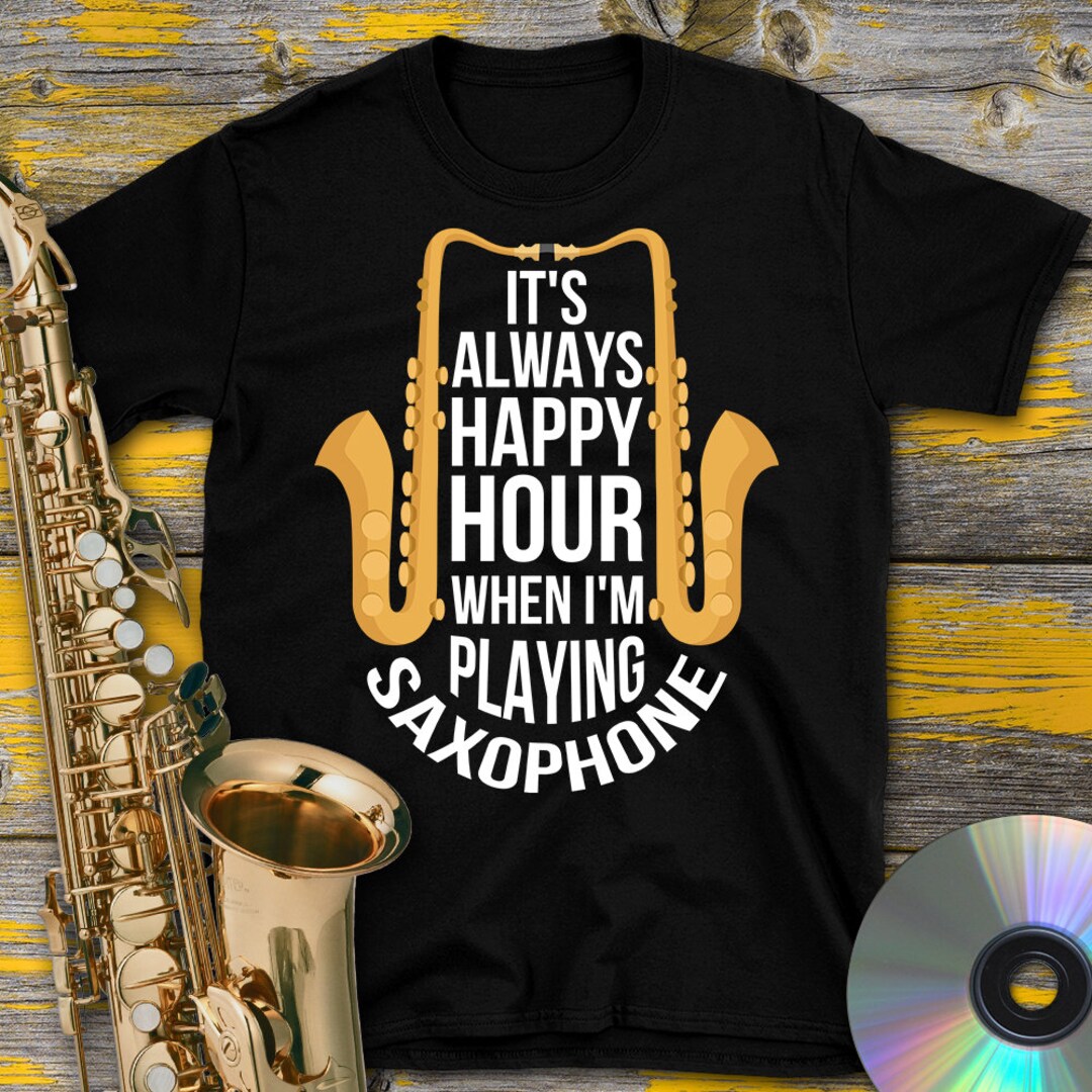 Saxophone Shirt, Saxophone Gift, Jazz Gift, Sax Shirt, Saxophone Player