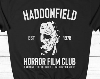 Horror Movie Gift | Halloween Sweater | Michael Myers | Haddonfield Sweater | Horror Movie Club Shirt