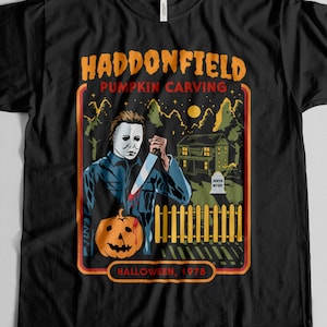 Halloween Michael Myers Horror Shirt | Michael Myers Mask Halloween Shirt