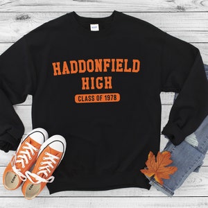 Halloween 1978 Haddonfield High Sweater | Haddonfield Illinois Class of 1978 | Laurie Strode Michael Myers | Horror Movie Gifts