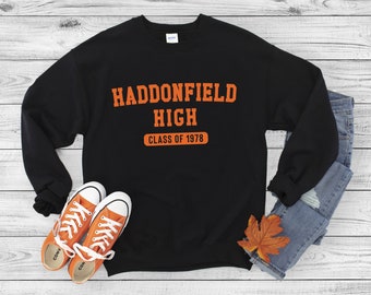 Halloween 1978 Haddonfield High Sweater | Haddonfield Illinois Class of 1978 | Laurie Strode Michael Myers | Horror Movie Gifts