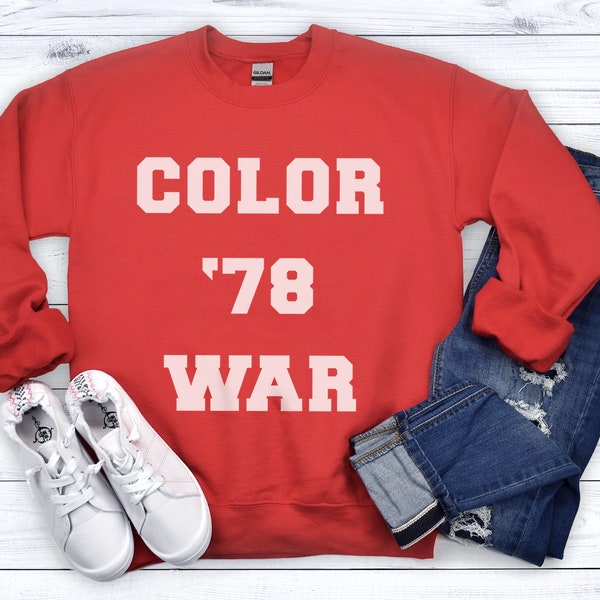 Camp Nightwing Color War RL Stine Fear Street 1978 Sweatshirt