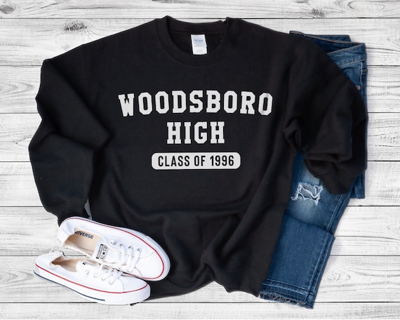 Scream Movie Sweater | Woodsboro High Sweater | Woodsboro Horror Film Shirt | Horror Movie Gifts | Halloween Sweatshirt