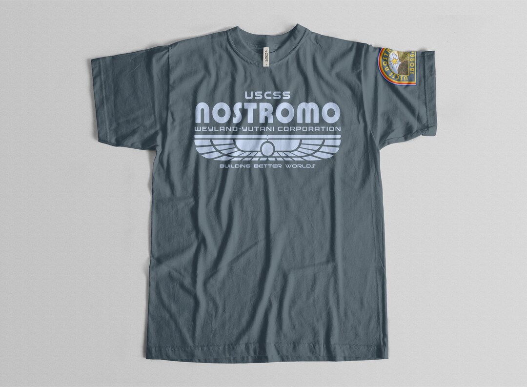 Alien Nostromo Patch Horror Movie Shirt - Etsy