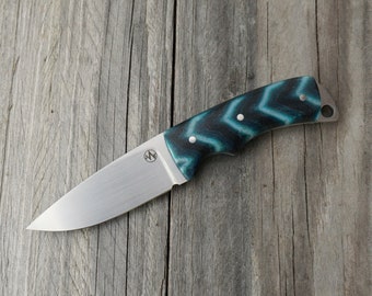 EDC Knife stainless with G.Carta handles
