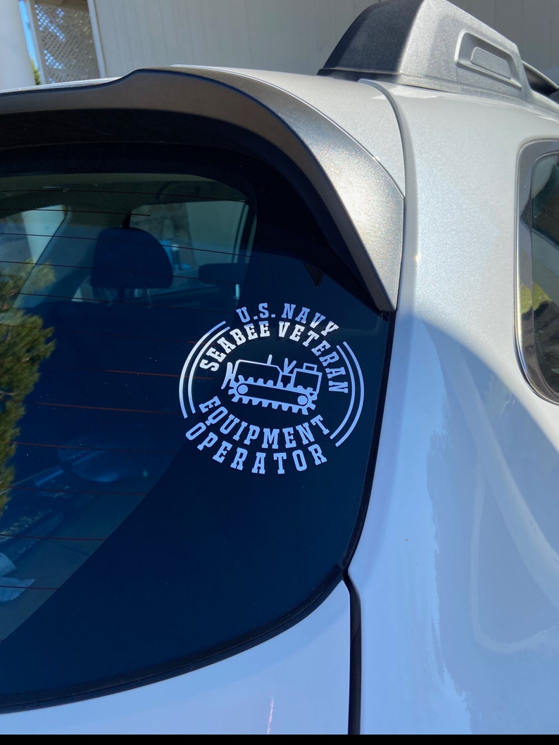Navy Am Rates Stickers U.S. Navy Seabee Veteran Rate Specific Decal 5.5