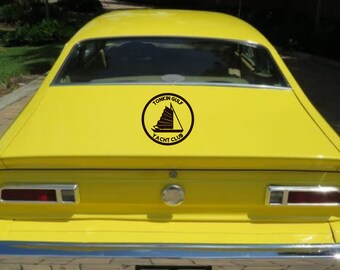 Vietnam Era US Navy Decal: Tonkin Golf Club, Cam Rahn Bay