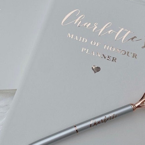 Maid of Honor Planner Printable Maid of Honour Wedding - Etsy