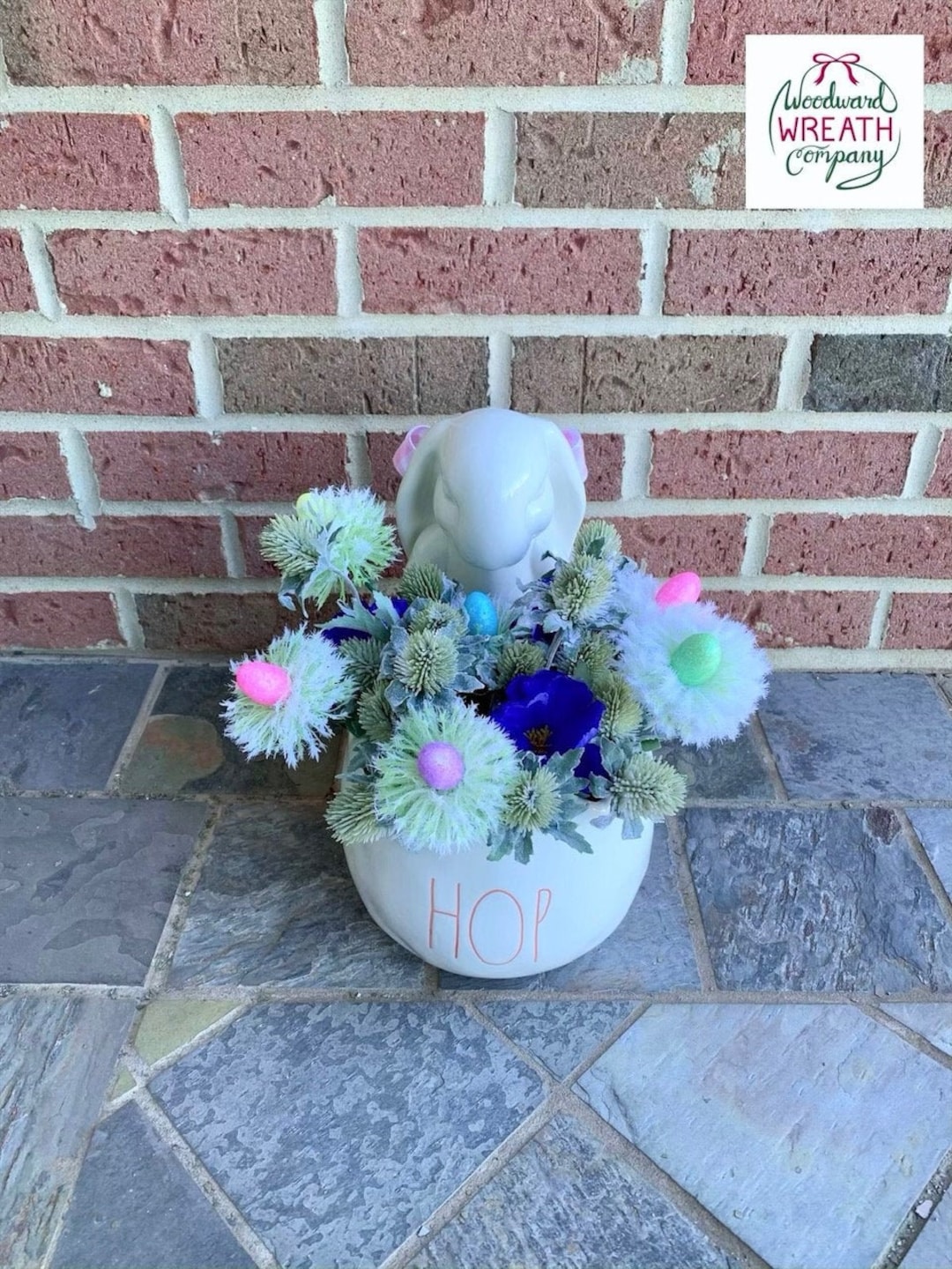 Rae Dunn Bunny Centerpiece, Rae Dunn Easter Bunny, Rae Dunn Easter ...