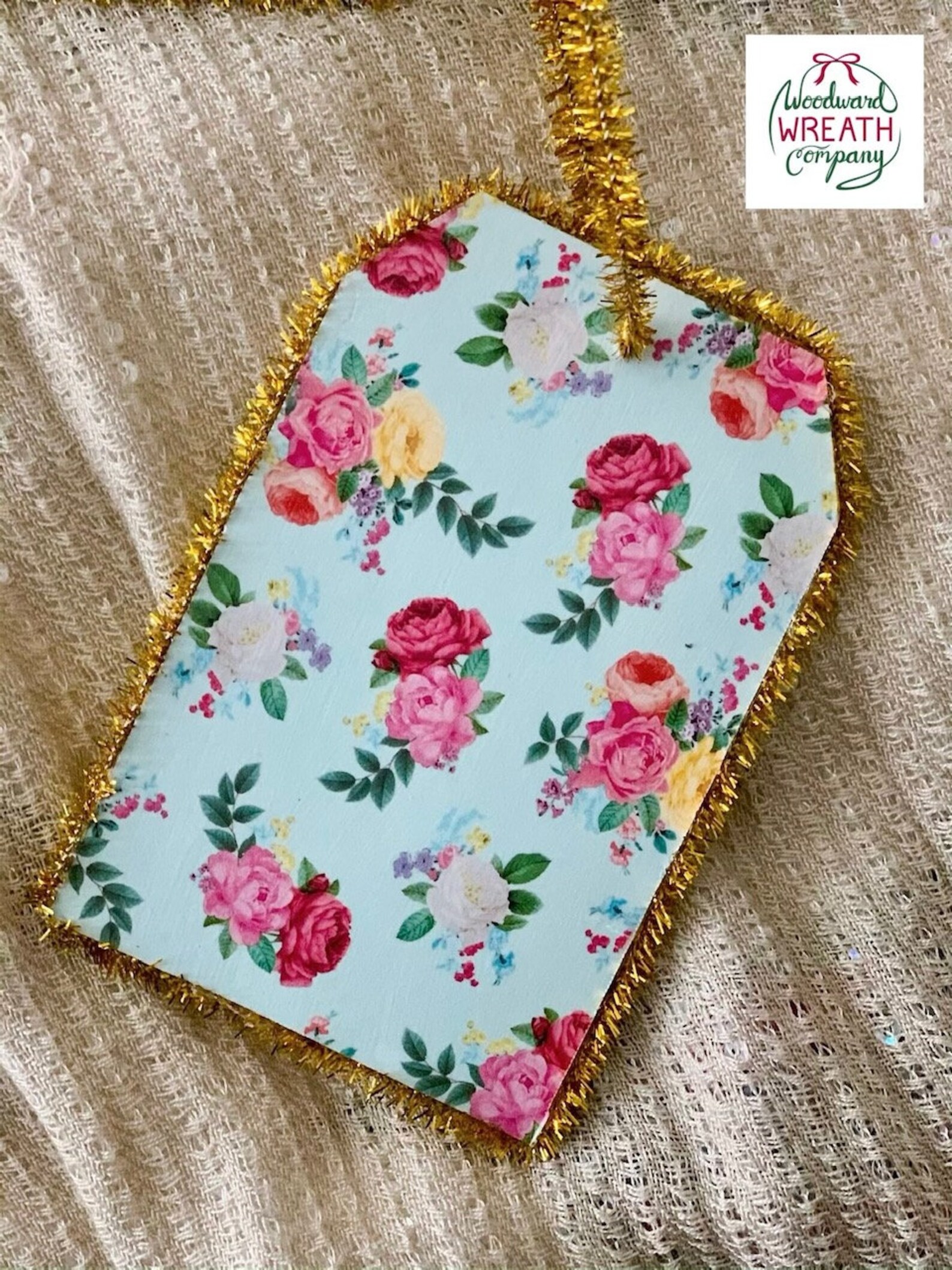 Personalized Wood Gift Tags Mini Rose Gift Tags Mother's Etsy