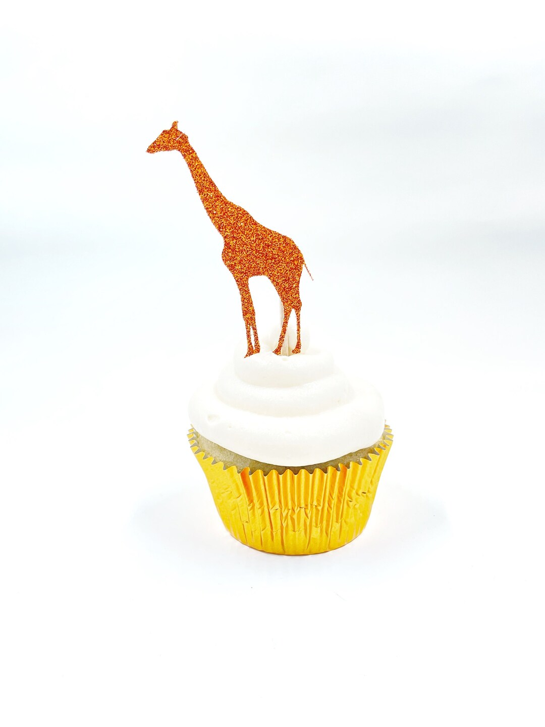 Giraffe Cupcake Toppers Safari Cupcake Toppers Safari Baby Etsy