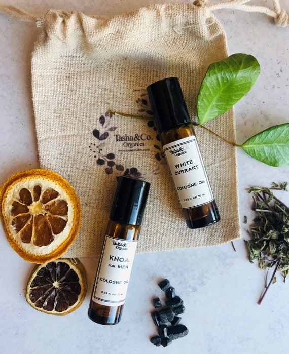 COLOGNE OILS for MEN Fresh Clean Woodsy Masculine Collection