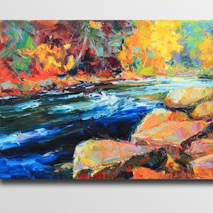 油絵　絵画　夕日　ヨット　 夕焼けのヨットの絵画：印象派の海景油彩 - Etsy 日本
