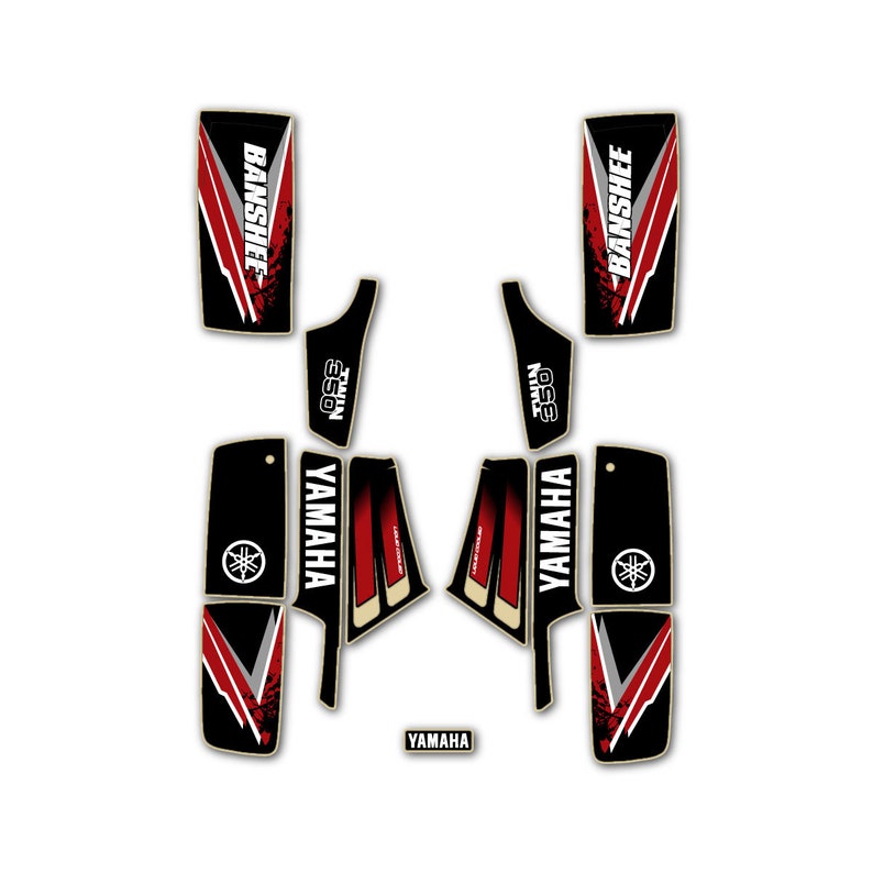 Kit Déco HRC USA Honda CRF 250 - 450 - 2025 - 2026 - Graphics - Foto 12