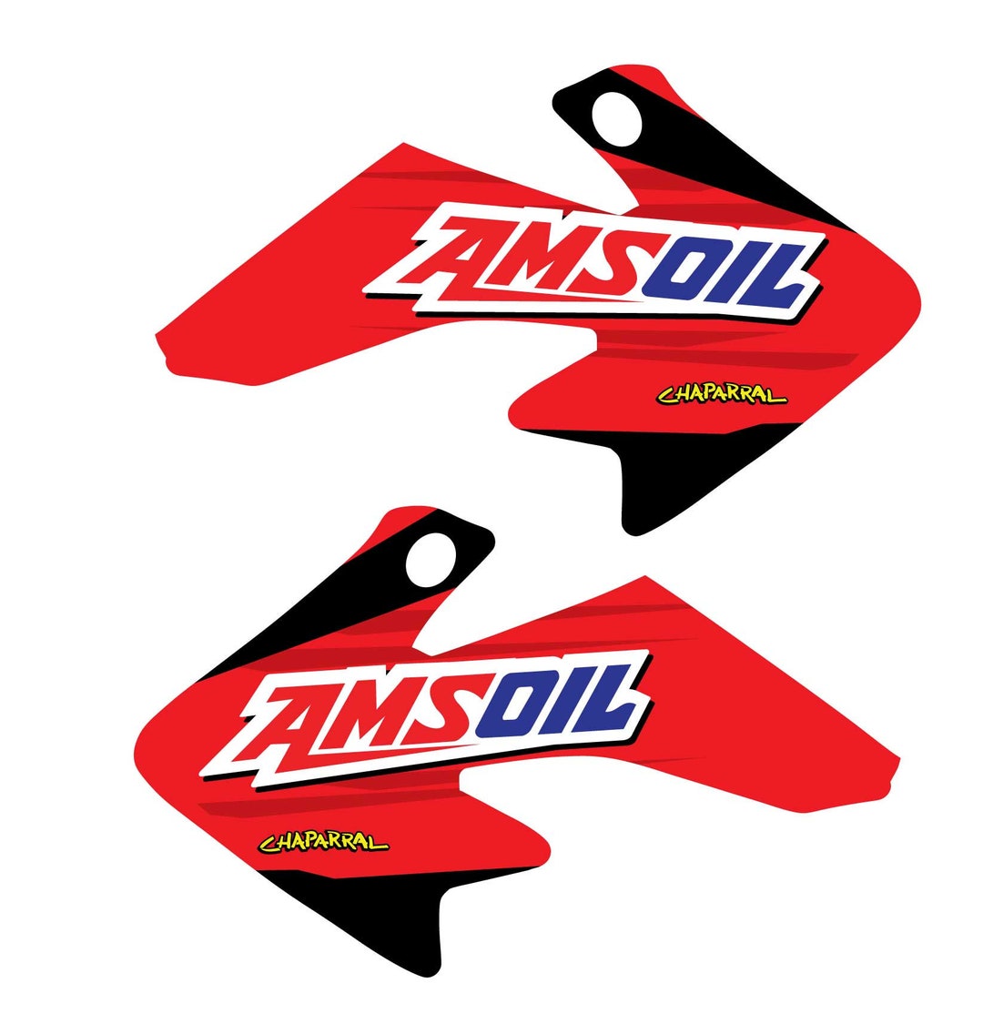 Honda CRF50 Amsoil Shroud Graphics 2004-2022 21mil Thick Laminated - Etsy
