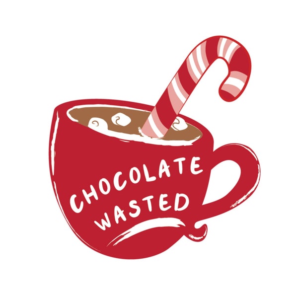 Chocolate Wasted Etsy