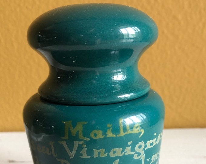 Maille Mustard Jar Vintage French Mustard Jar Etsy