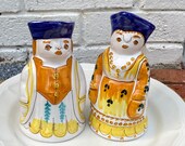 Pitchers - Vintage Italian Serving Pieces - Pair of Pitchers - Small Vase - Made in Italy - Italian Pottery