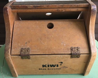 vintage kiwi shoe shine kit