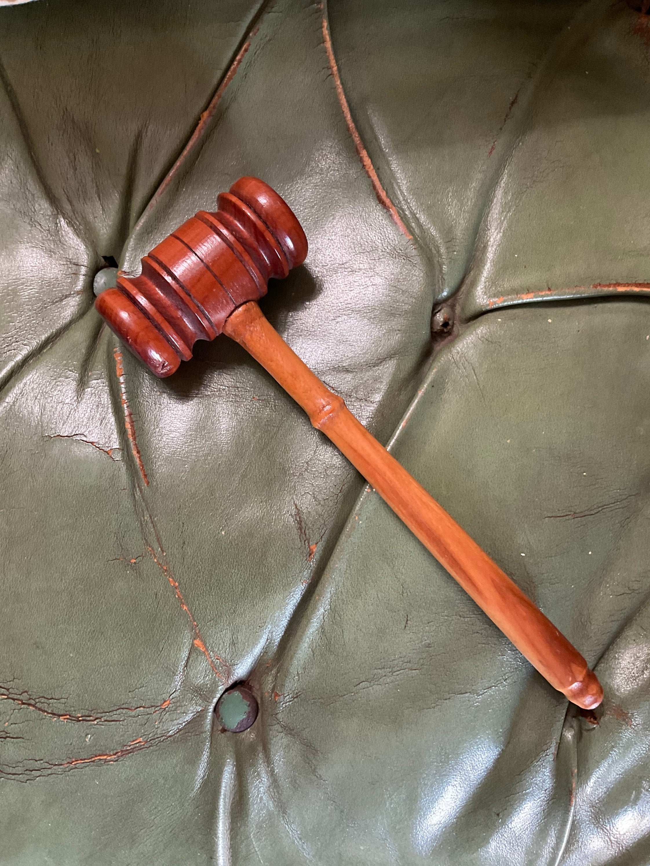 Gavel Vintage Wooden Gavel Auctioneer's Gavel Etsy