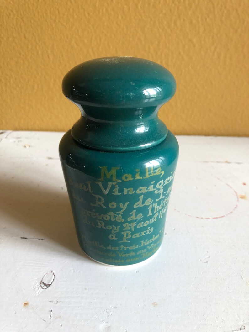 Maille Mustard Jar Vintage French Mustard Jar Etsy