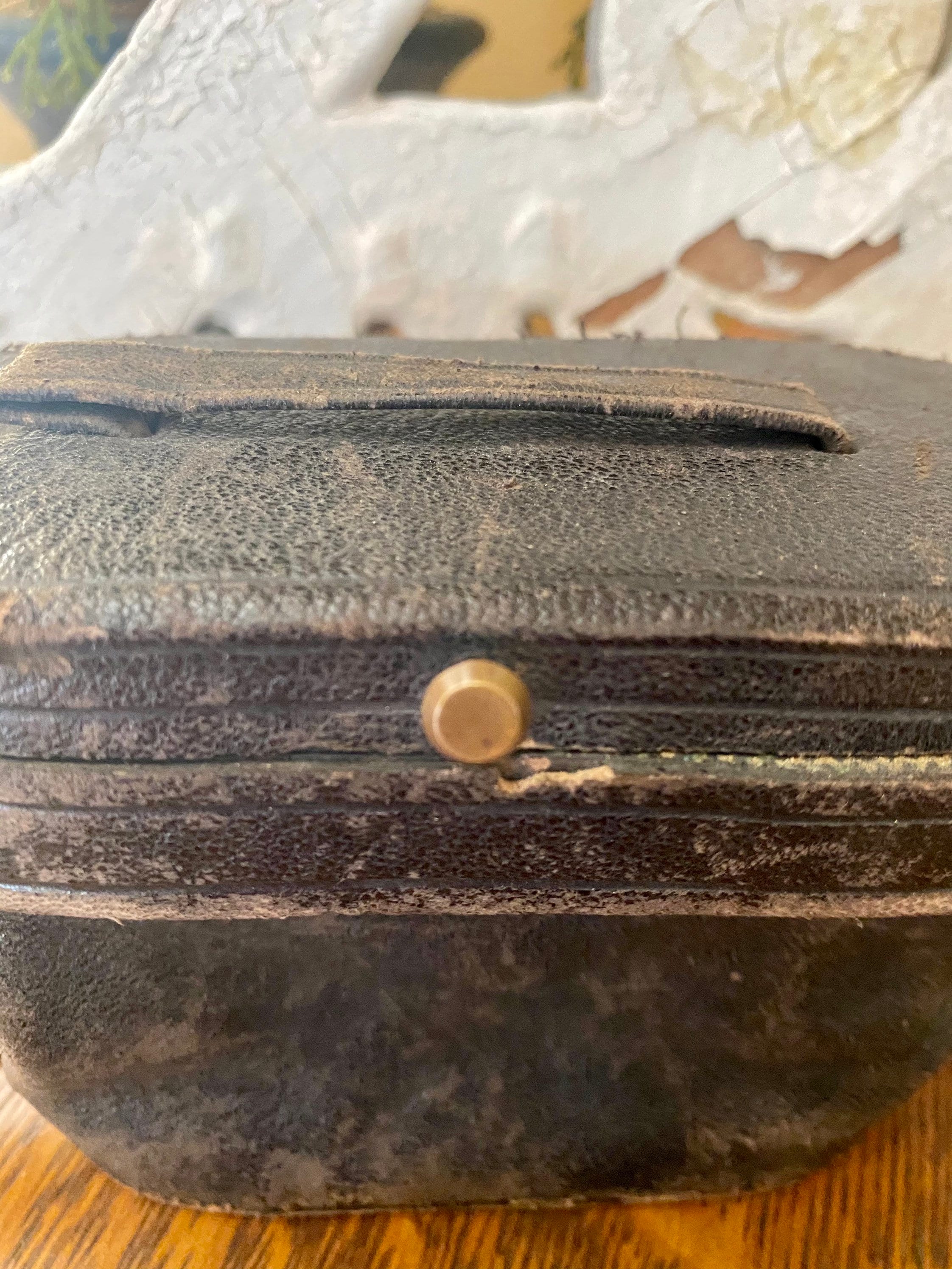 Binoculars Case Vintage Leather Binoculars Case Small Etsy