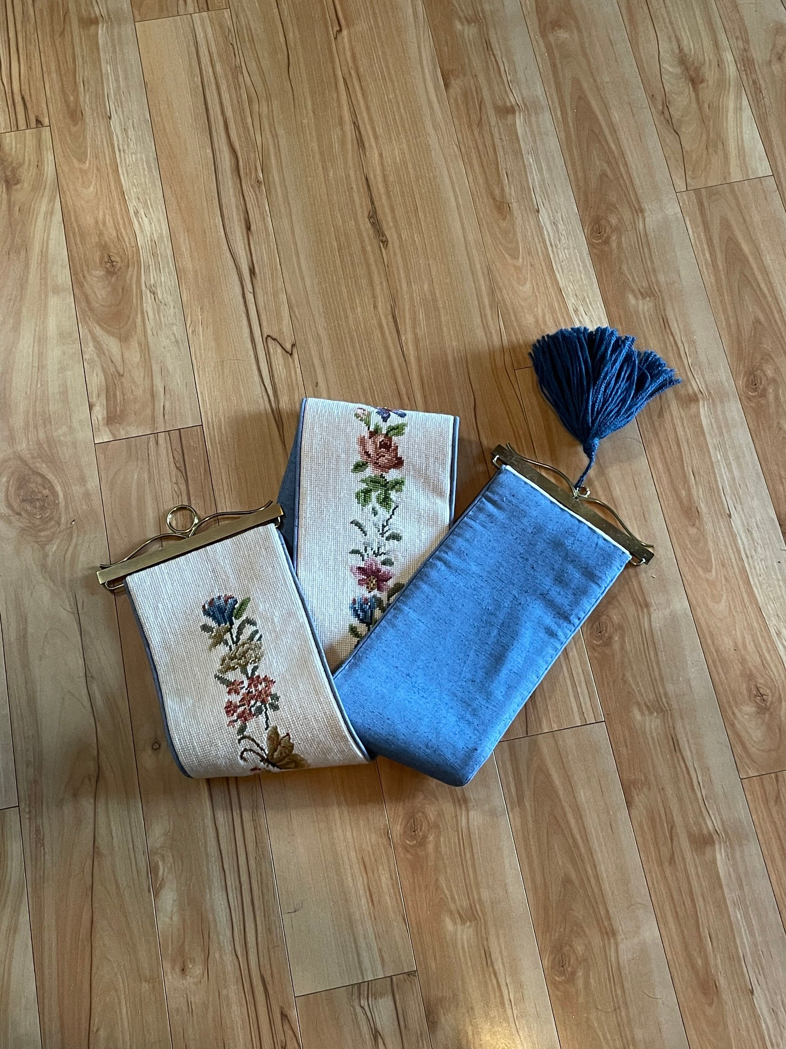 Bell Pullvintage Needlepoint Bell Pullbrass Etsy