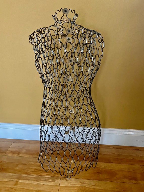 Seamstress Mannequin - Vintage Mesh Mannequin - Vi