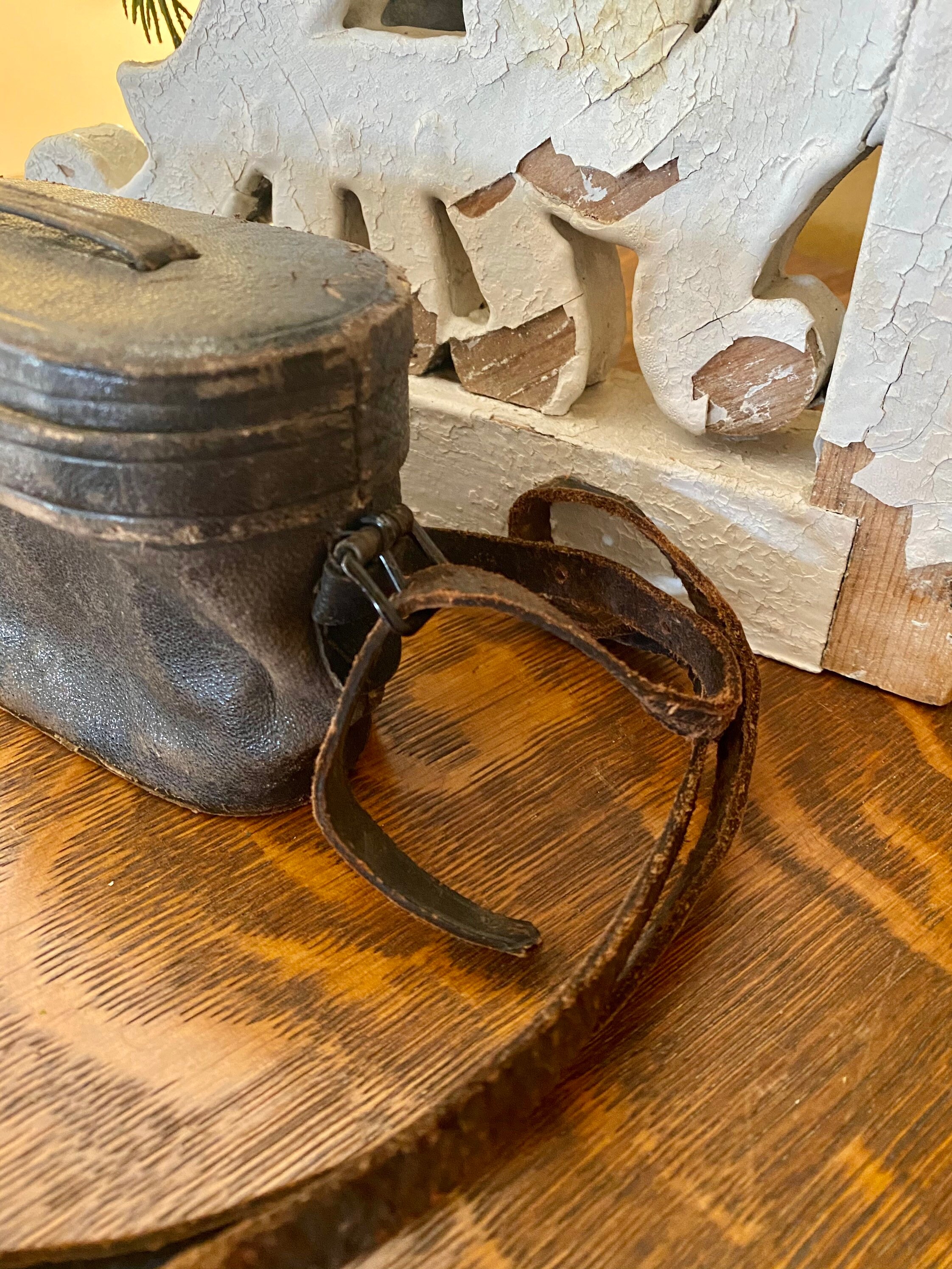Binoculars Case Vintage Leather Binoculars Case Small Etsy