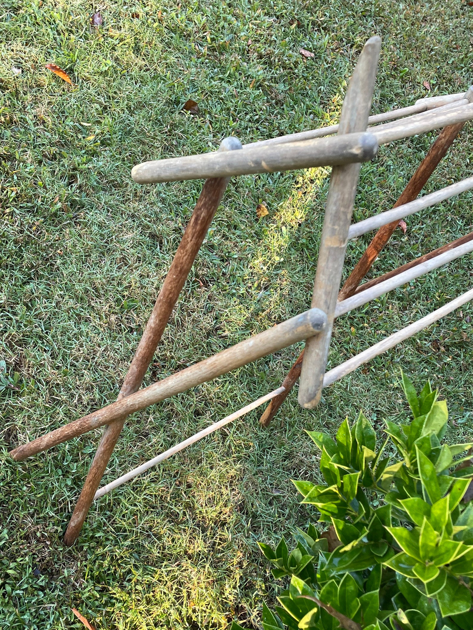 Vintage Drying Rack Collapsible Laundry Rack Wooden - Etsy