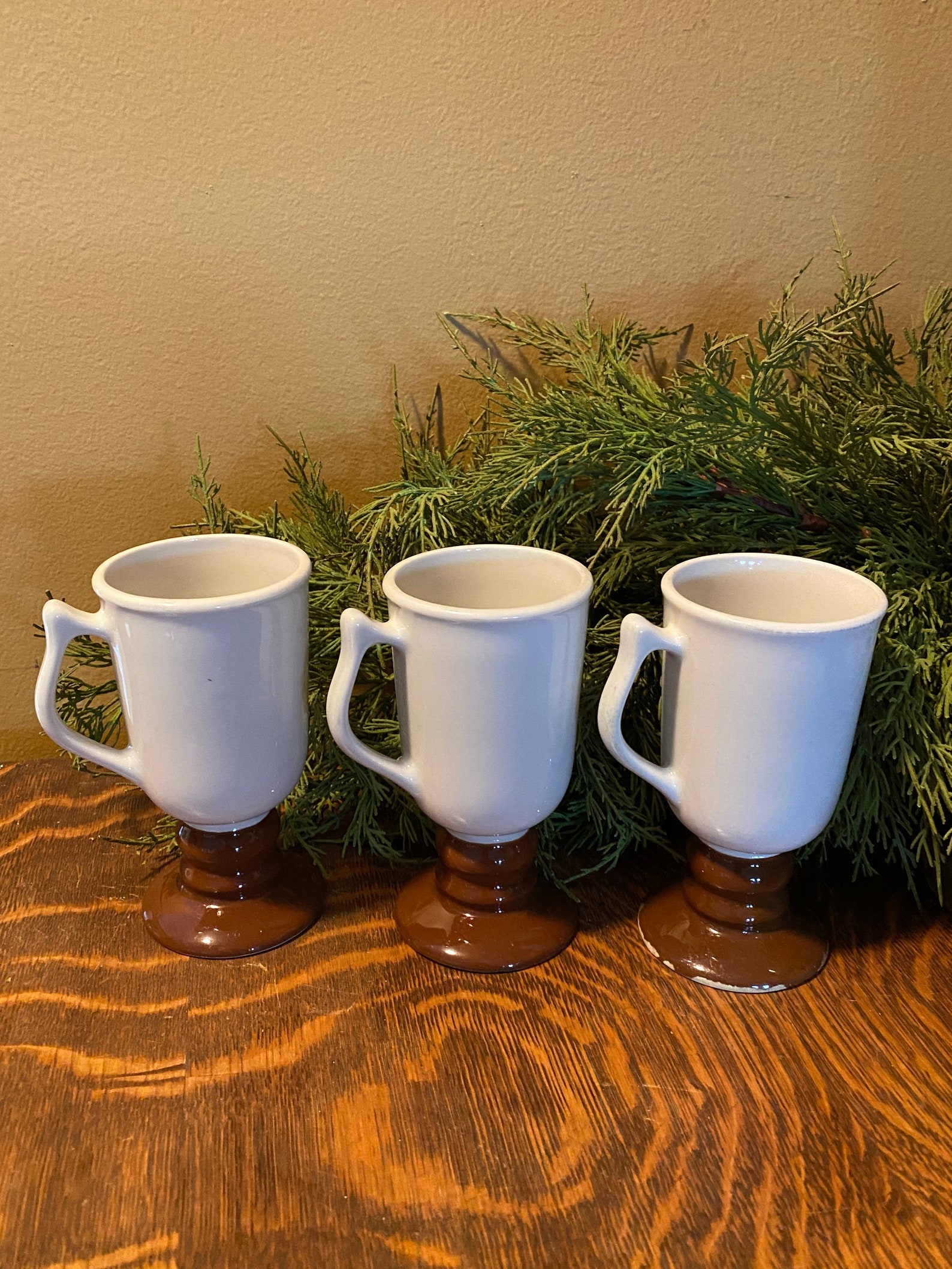Mugs Vintage Hall Coffee Mugs Set of 6 Ironstone Mugs Etsy
