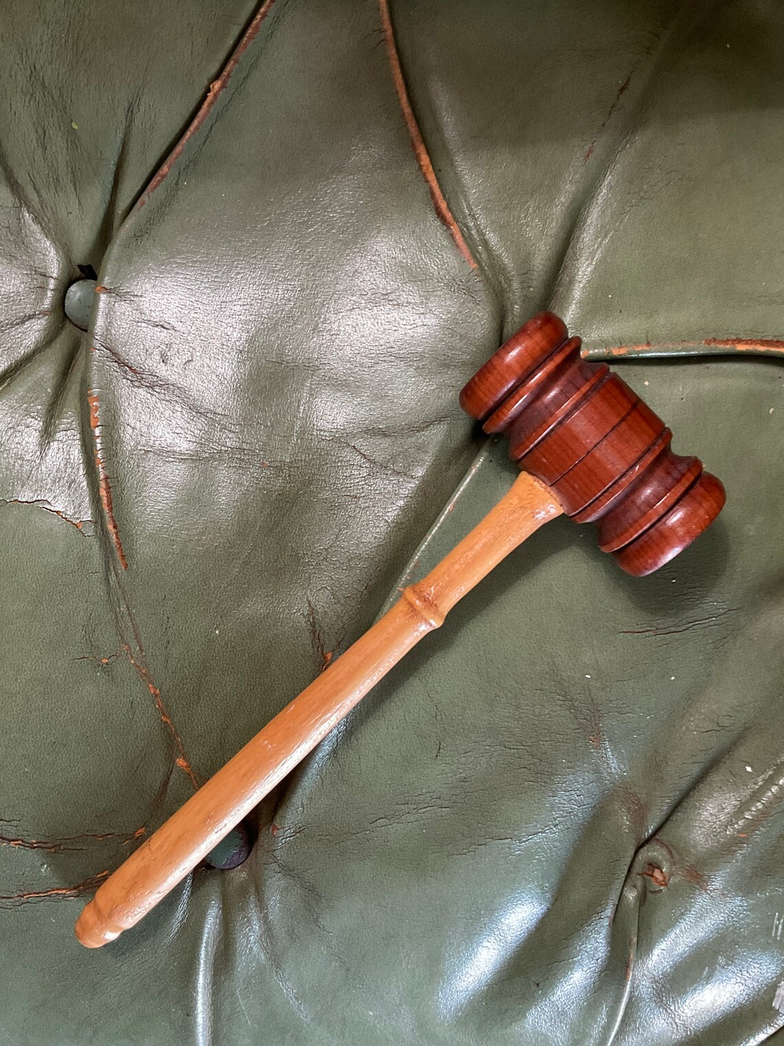 Gavel Vintage Wooden Gavel Auctioneer's Gavel Etsy