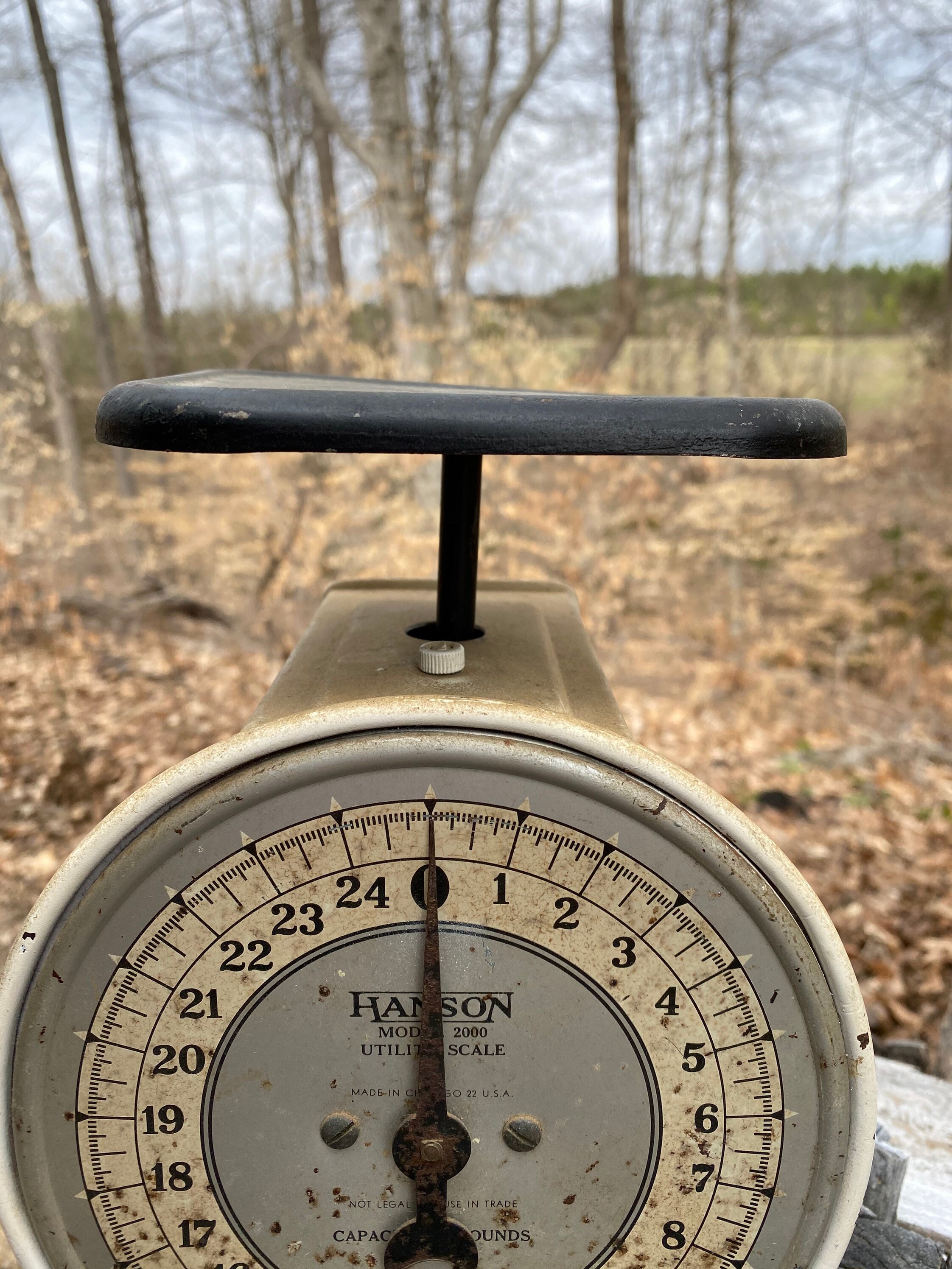 Escala de utilidad Vintage Hanson Scale Modelo 2000 | Etsy
