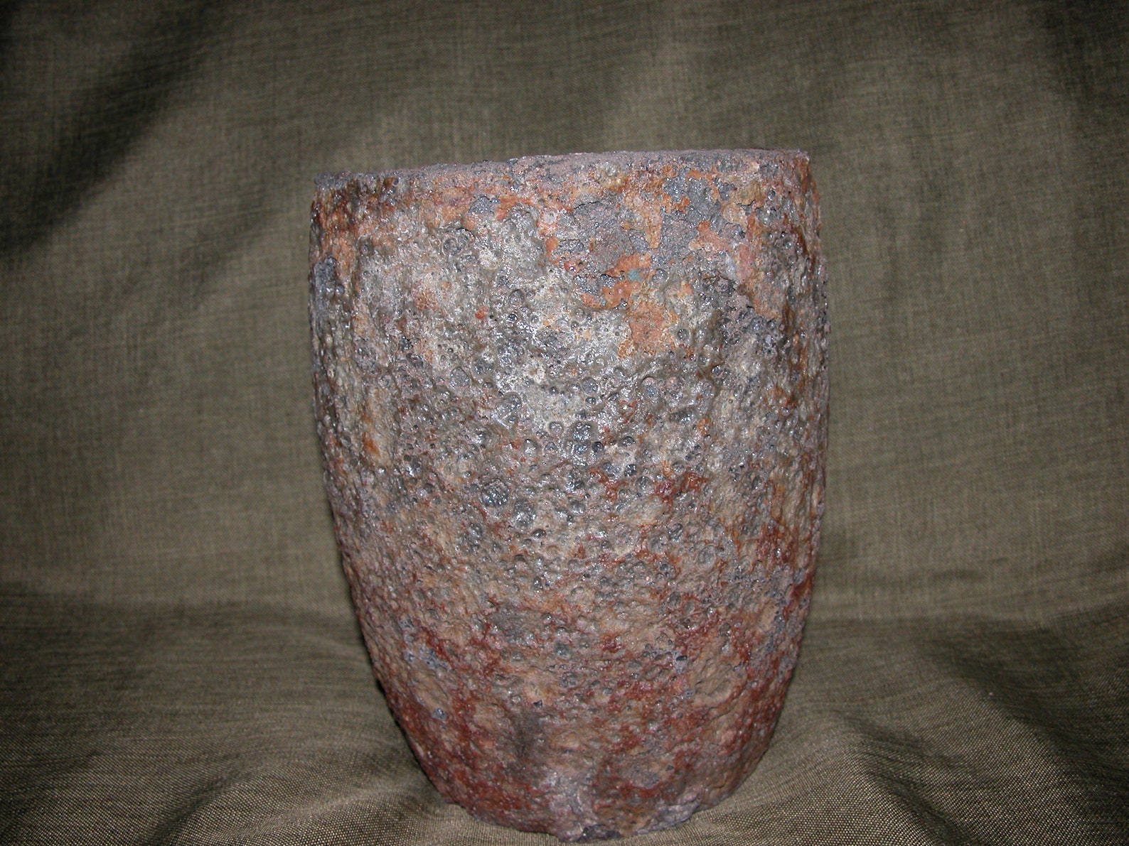 Large Rare Vintage Foundry Crucible Etsy