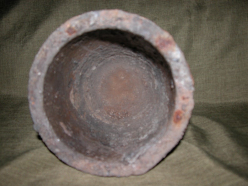 Large Rare Vintage Foundry Crucible Etsy