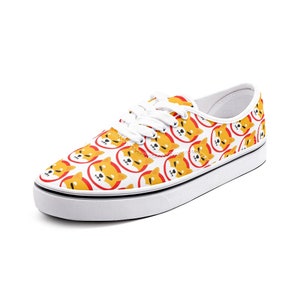 SHIBA INU Crypto Sneaker Shoes Casual Sneakers Crypto Coin Sneakers Periibleu Brand