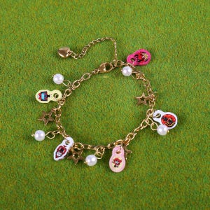 Hazbin Hotel Multi Character Charm Bracelet
