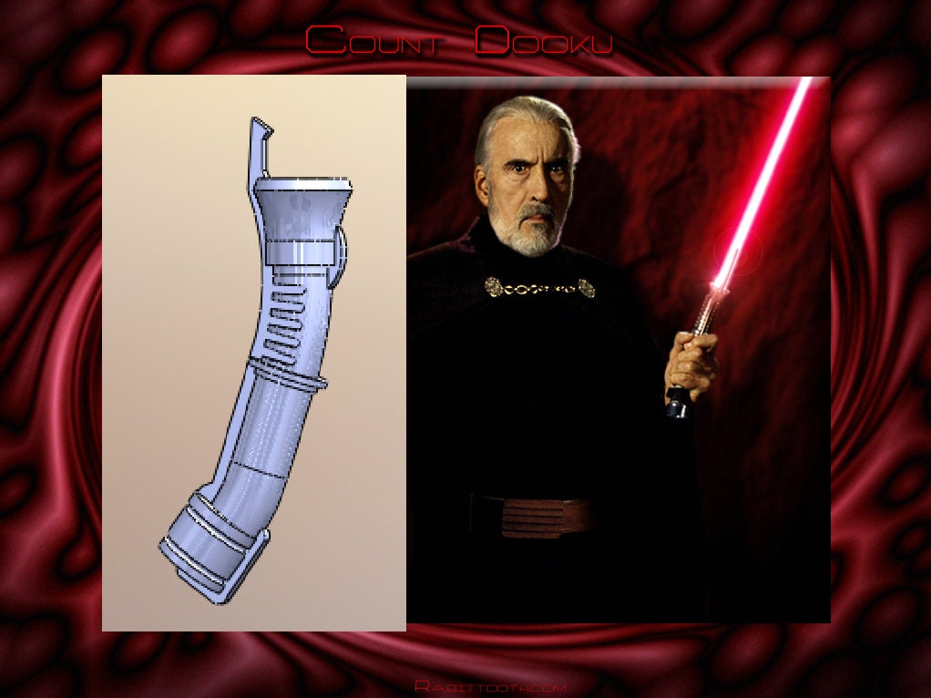 CUSTOM Lego Star Wars Light Saber Count Dooku 1 HILT ONLY Etsy UK