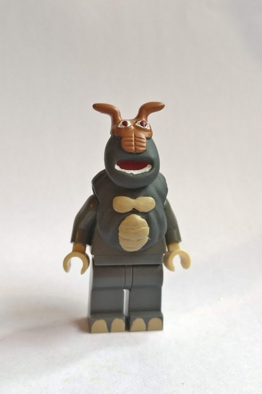 CUSTOM Lego Star Wars Joh Yowza (male Yuzzum Performer for the Max