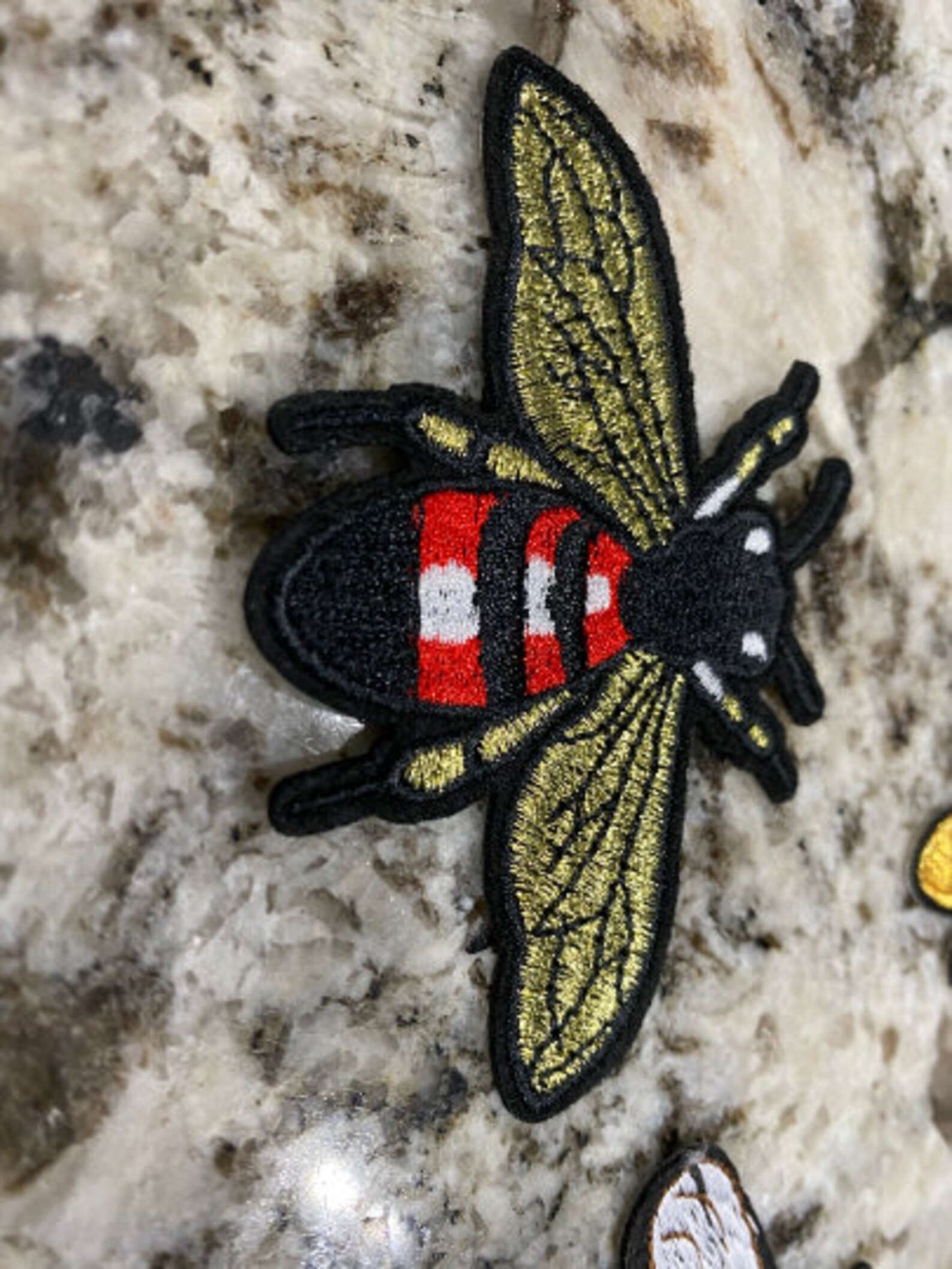6 designer Quality Iron On Bee Patches Etsy