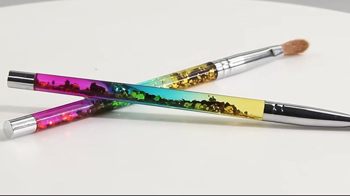 100 Pure Kolinsky Round Nail Brush Use to Create Flawless Etsy