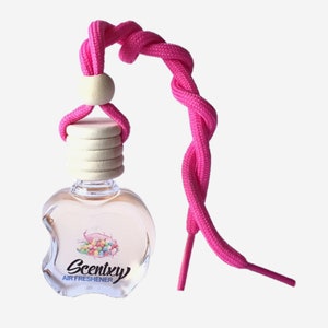 Scentxy bubblegum scent bottle car room air freshener perfume fragrance aromatherapy essential oil diffuser lollipops candy
