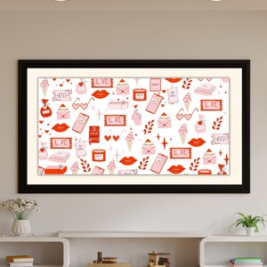 Frame TV Art Valentine&#39;s Day
