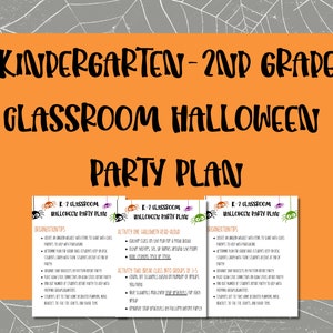 Halloween Party Games, Halloween Party Activities, Classroom Halloween Party, Halloween Party Plans for Room Parents, Elementary Halloween