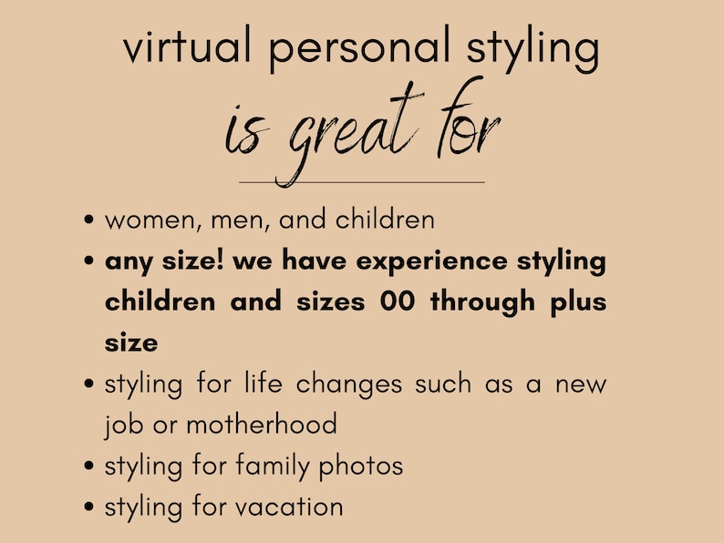 Personal Stylist, Personal Styling, Personalized Lookbook, Personalized Fashion, Stylist, Plus Size Styling, Inclusive Styling, Mens Styling image 2