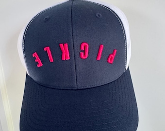 Cappello da pickleball rosa, cappello da pickleball ricamato, regalo da pickleball, capitano da pickleball, squadra da pickleball, cappello da squadra da pickleball, amante del pickleball