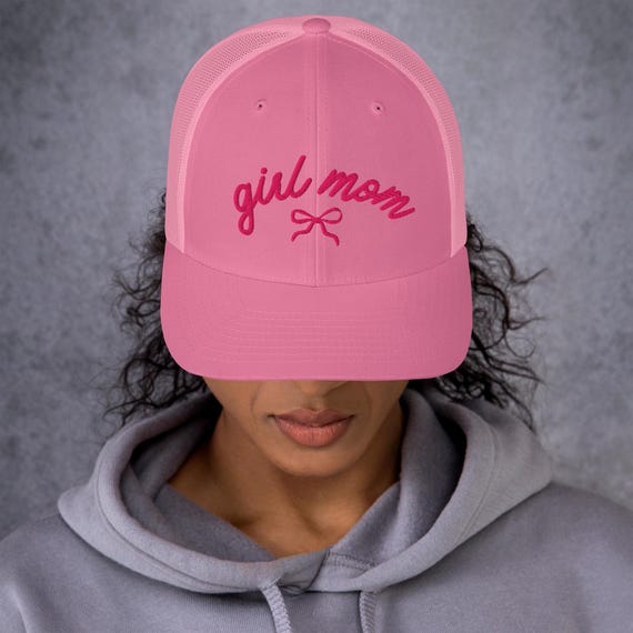 Girl Mom Baseball Cap - Girl Mama Baseball Cap - Girl Mom  display picture 2